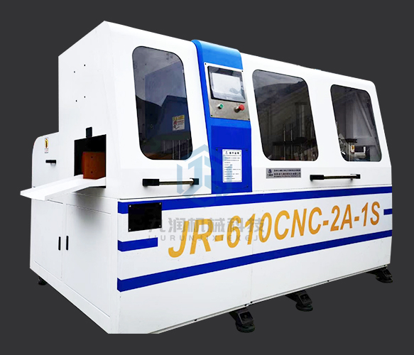 JR-455CNC-3A-1S 全自動(dòng)拉尾料鋁切機(jī)