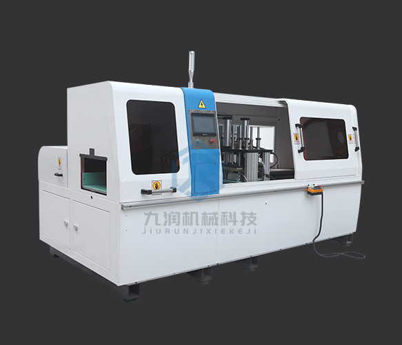 JR-455CNC-3A-1S 全自動(dòng)拉尾料鋁切機(jī)